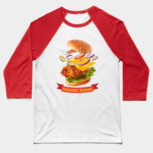 Burger Queen Baseball T-Shirt